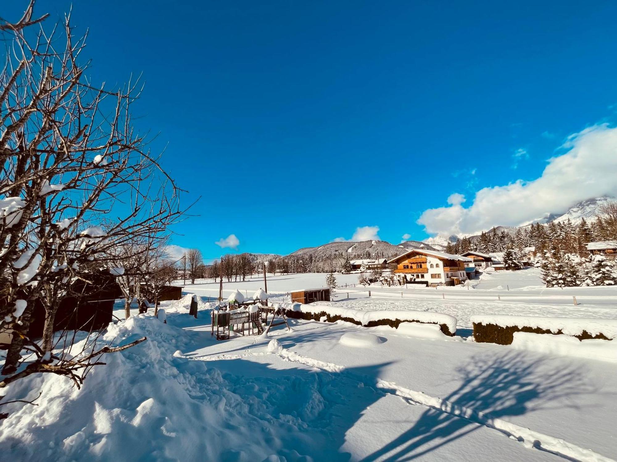 Pension Vorberghof- Bauernhofurlaub Ramsau am Dachstein Esterno foto